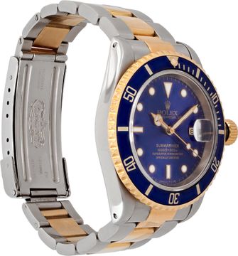 Rolex Submariner 16613 18k & steel 40mm auto watch