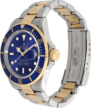 Rolex Submariner 16613 18k & steel 40mm auto watch