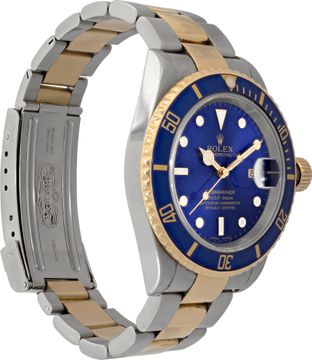 Rolex Submariner 16613 18k & steel 40mm auto watch