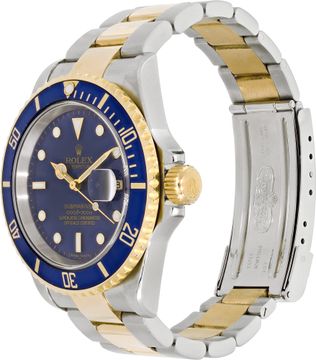 Rolex Submariner 16613 18k & steel 40mm auto watch