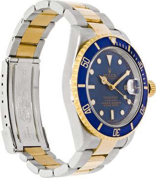 Rolex Submariner 16613 18k & steel 40mm auto watch