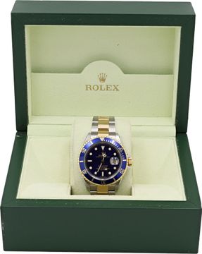 Rolex Submariner 16613 18k & steel 40mm auto watch