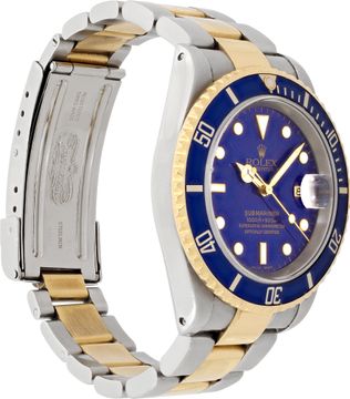 Rolex Submariner 16613 18k & steel 40mm auto watch