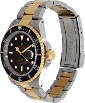 Rolex Submariner 16613 18k & steel 40mm auto watch