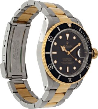 Rolex Submariner 16613 18k & steel 40mm auto watch