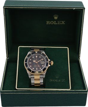 Rolex Submariner 16613 18k & steel 40mm auto watch