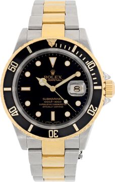 Rolex Submariner 16613T Stainless Steel Black dial 40mm Automatic watch Rolex Submariner 40mm 16613T Mens Watch Collection