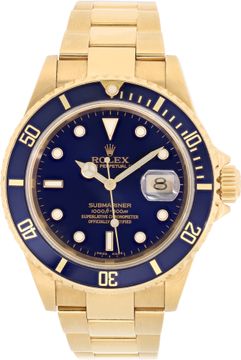 Rolex Submariner 40mm 16618 Mens Watch Collection
