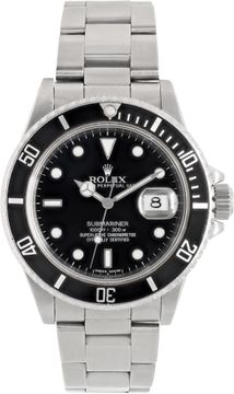 Rolex Submariner 16800 Stainless Steel 40mm auto watch