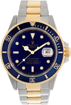 Rolex Submariner 16803 Stainless Steel Blue dial 40mm Automatic watch