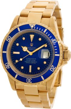 Rolex Submariner 1680 18k 40mm auto watch
