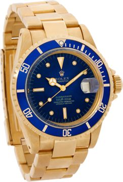 Rolex Submariner 1680 18k 40mm auto watch