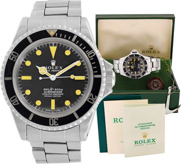 Rolex Submariner 5512 Stainless Steel 40mm auto watch Rolex Submariner 40mm 5512 Mens Watch Collection