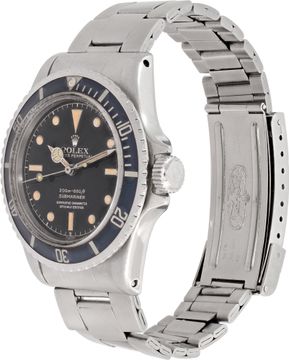Vintage Rolex Submariner Reference 5512 in stainless steel