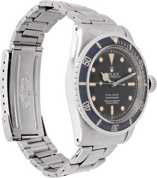 Vintage Rolex Submariner Reference 5512 in stainless steel