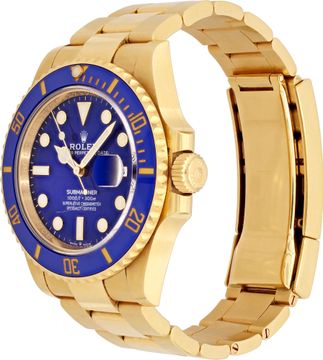 Rolex Submariner in 18k yellow gold