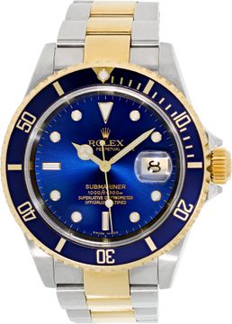 Rolex Submariner "Bluesy" 40mm 16613 Mens Watch Collection