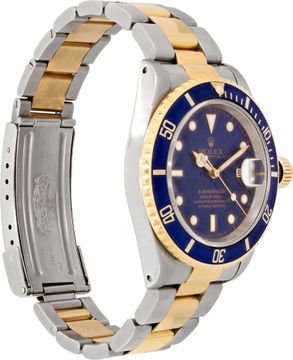 Rolex Submariner 16613 18k & steel 40mm auto watch