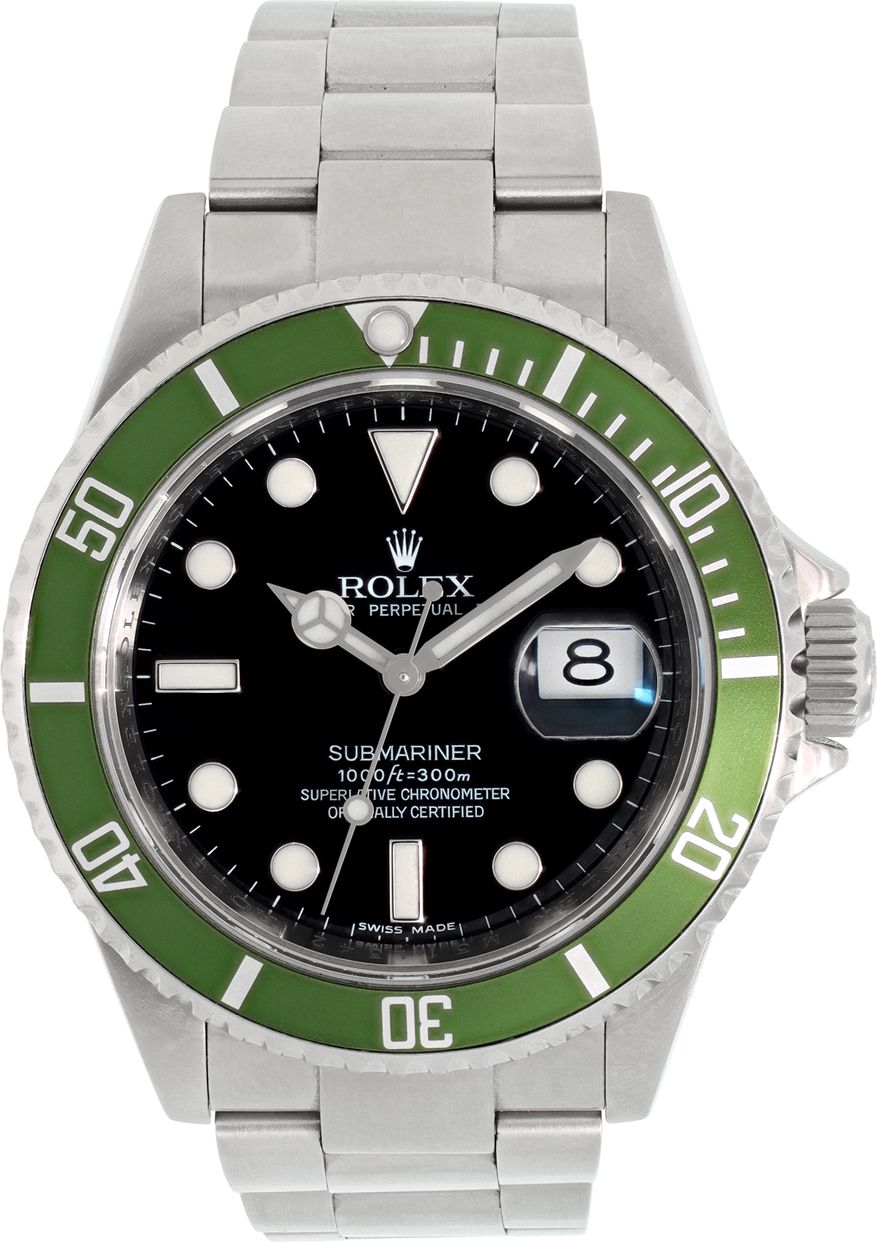 Pre-owned Rolex Submariner 16610lv Stainless Steel 40mm | Gray & Sons