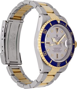 Rolex Submariner "Two-Tone" Slate Serti dial