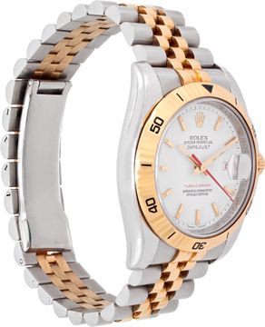 Rolex Turn-O-Graph 116263 18k & Stainless Steel White dial 36mm Automatic watch