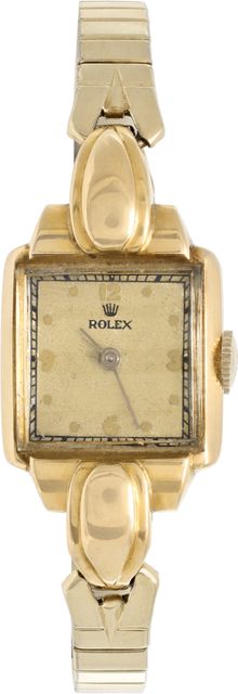 Pre-owned Rolex Vintage 4211 18k 17mm Manual watch | Gray & Sons
