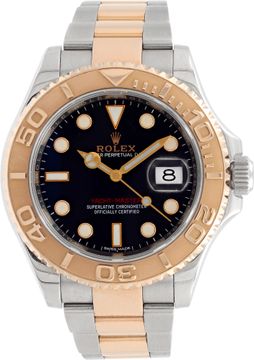 Rolex Yatchmaster "two-tone" in stainless steel and 18k rose gold Rolex Yacht-Master 40mm 116621 Mens Watch Collection