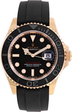 Rolex Yatchmaster in 18k rose gold ref-126655