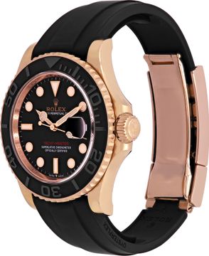 Rolex Yatchmaster in 18k rose gold ref-126655