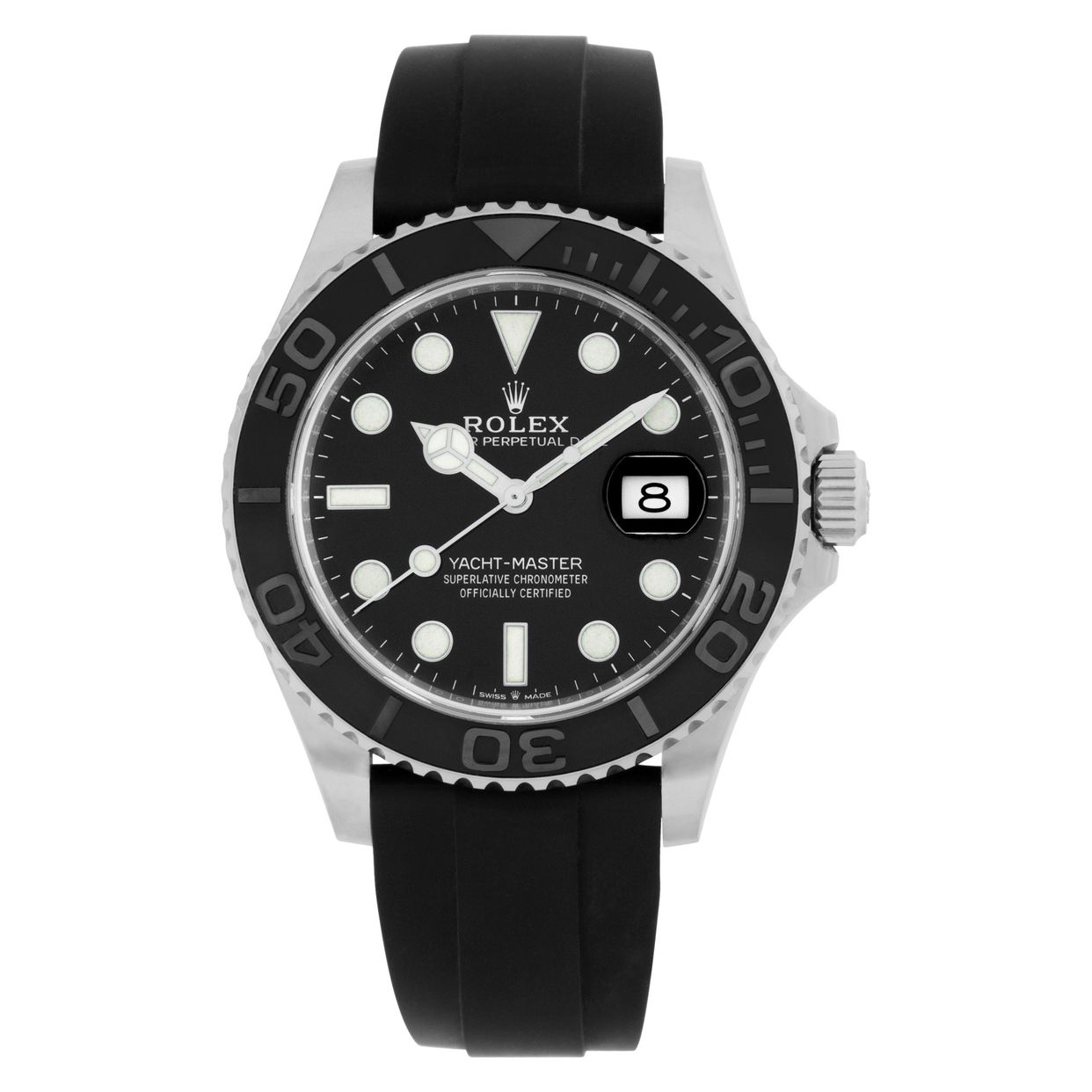 Pre-owned Rolex Yacht-Master 226659 18k White W523681 | Gray & Sons