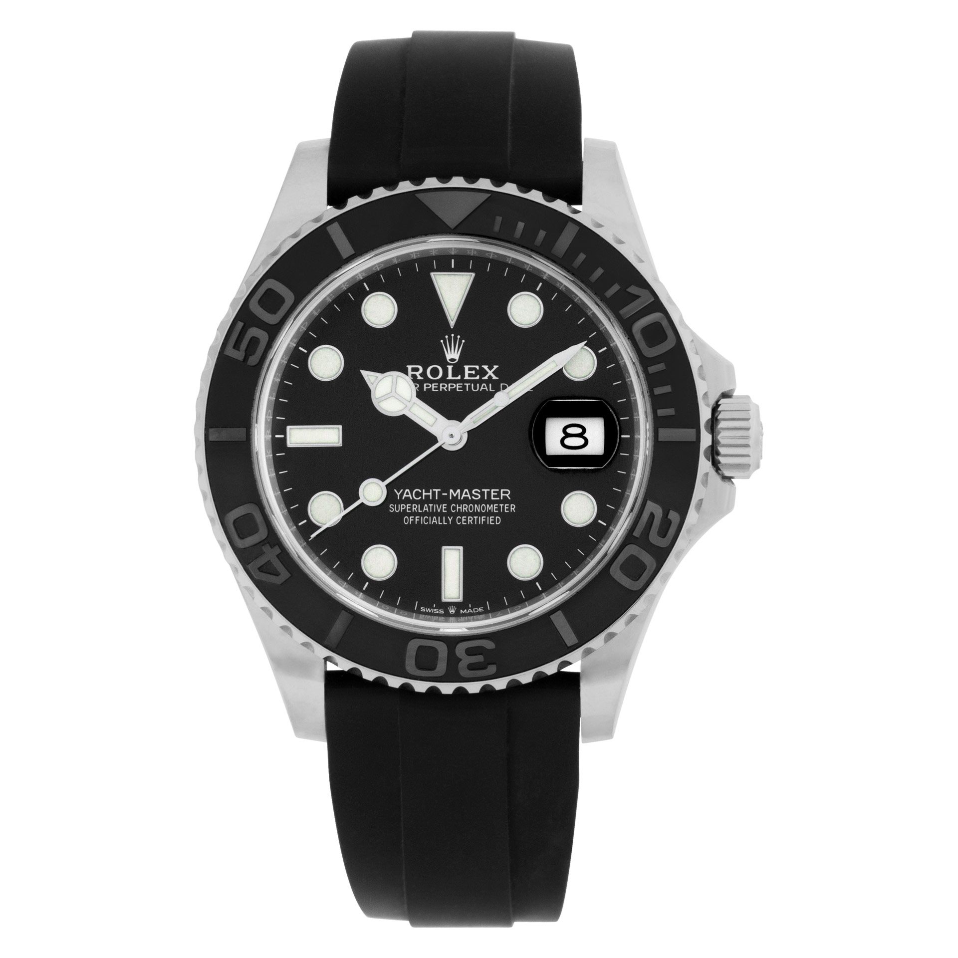 Pre-owned Rolex Yacht-Master 226659 18k White W523681 | Gray & Sons