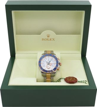 Rolex Yacht-Master II 116681 18k rose gold & stainless steel 44mm auto watch