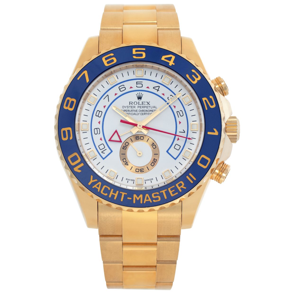 (即購入可)ROLEX Yacht-Master II 掛時計　ジャンク 39094: Rolex Yacht-Master II, Ref. 116681, Box and 2022 Card