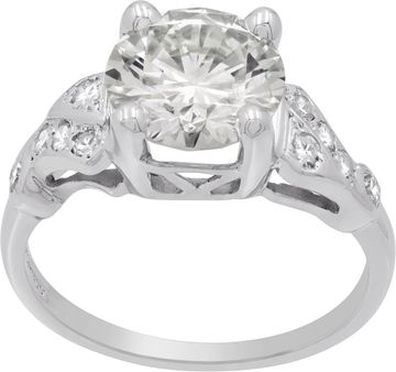 Round diamond 2.60 carat looks like M,SI1 sending to GIa Ring Collection