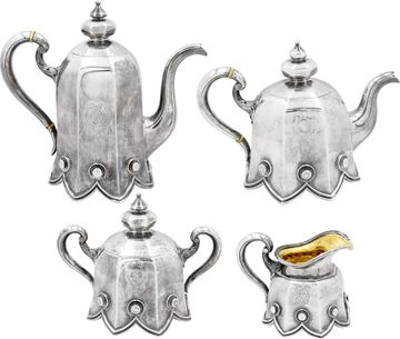 Sazikov- rare and collectiable 4 piece silver tea set Sazikov- rare and collectiable 4 piece silver tea set Jewelry Collection