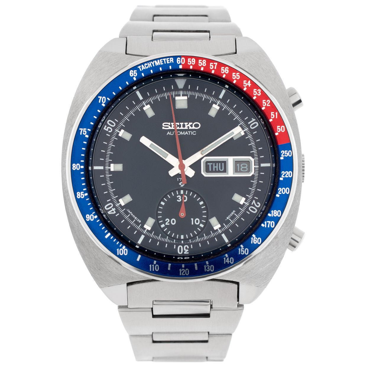 Preowned Seiko Chronograph 6139-6002 stainless steel 41mm