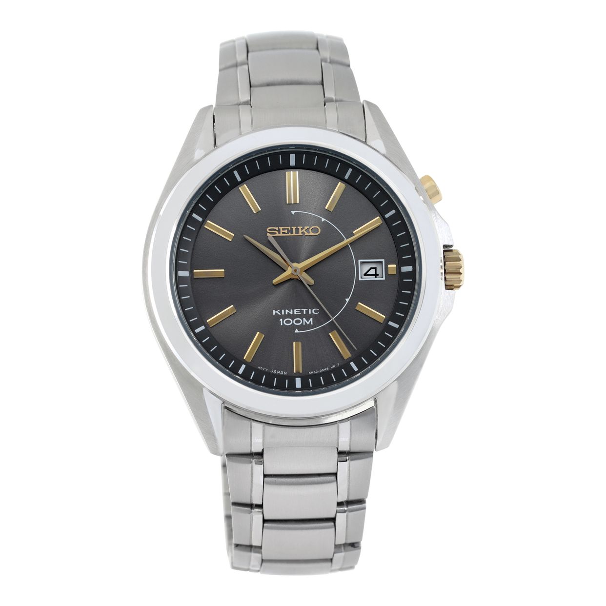 Preowned Seiko Kinetic SKA527 stainless steel 41mm Quartz