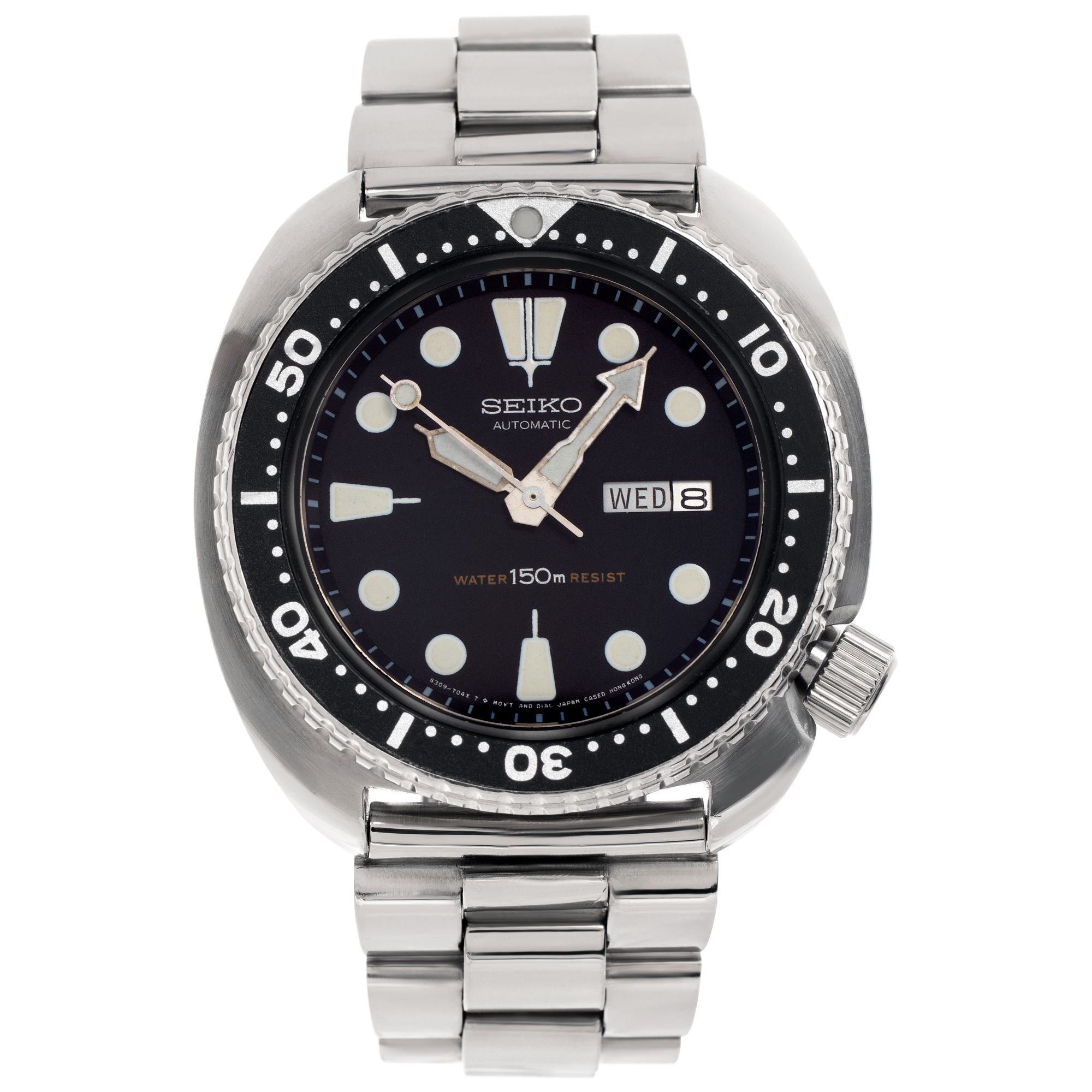 Used Seiko Vintage 6309-7049 stainless steel 39mm auto watch