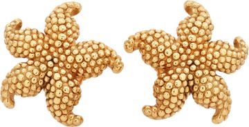 Starfish Studs/Earrings in 14k yellow gold