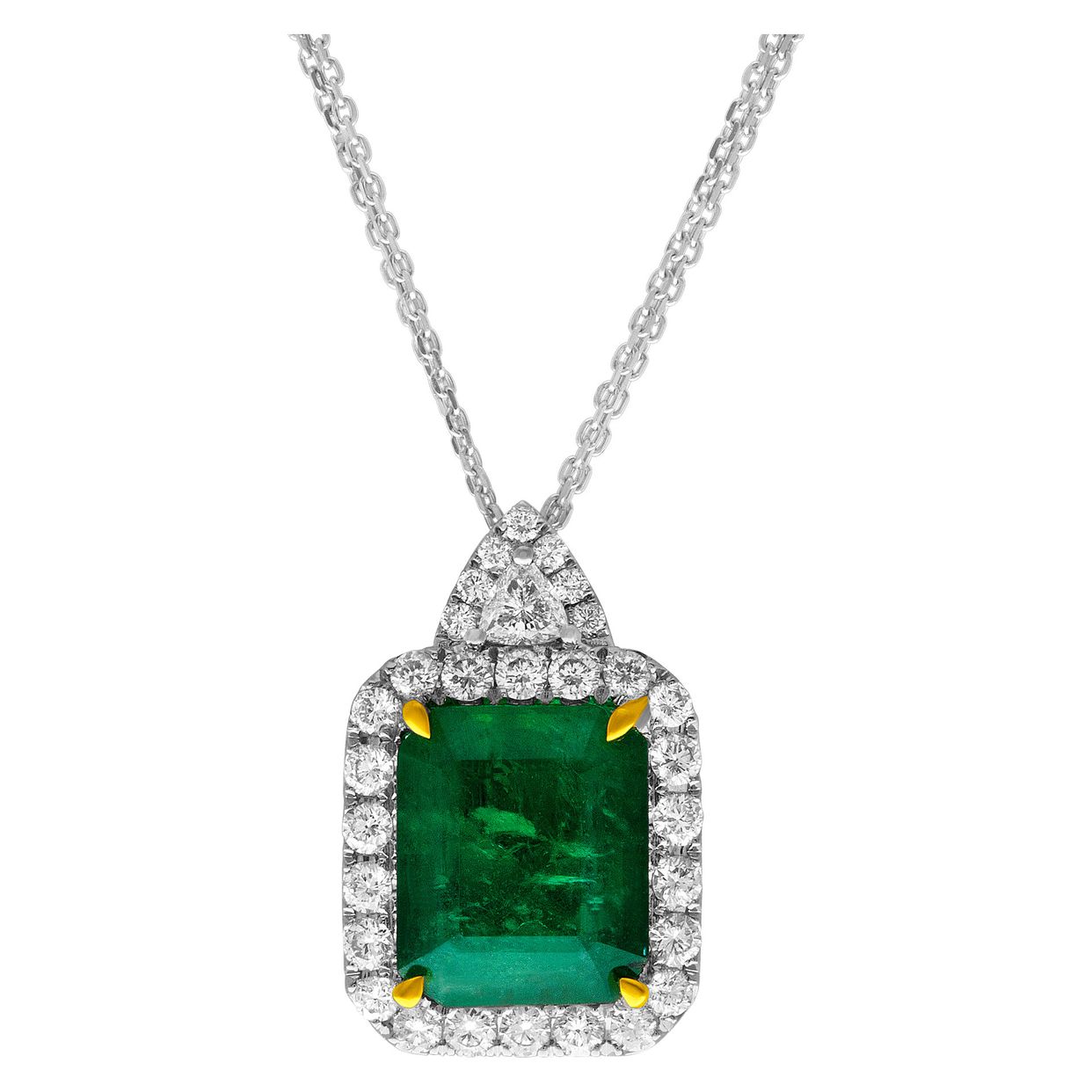 Brazilian Emerald Necklace – Elisabeth Bell