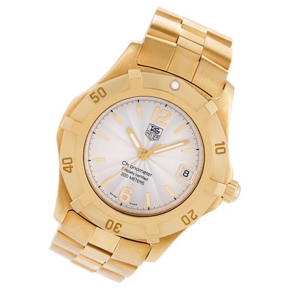 Preowned Tag Heuer 2000 wn5140 18k 39mm auto watch | Gray & Sons