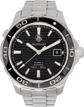 Tag Heuer Aquaracer in stainless steel automatic calibre 5