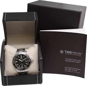 Tag Heuer Aquaracer in stainless steel automatic calibre 5