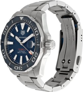 Tag Heuer Aquaracer WAY211C Stainless Steel 41mm auto watch