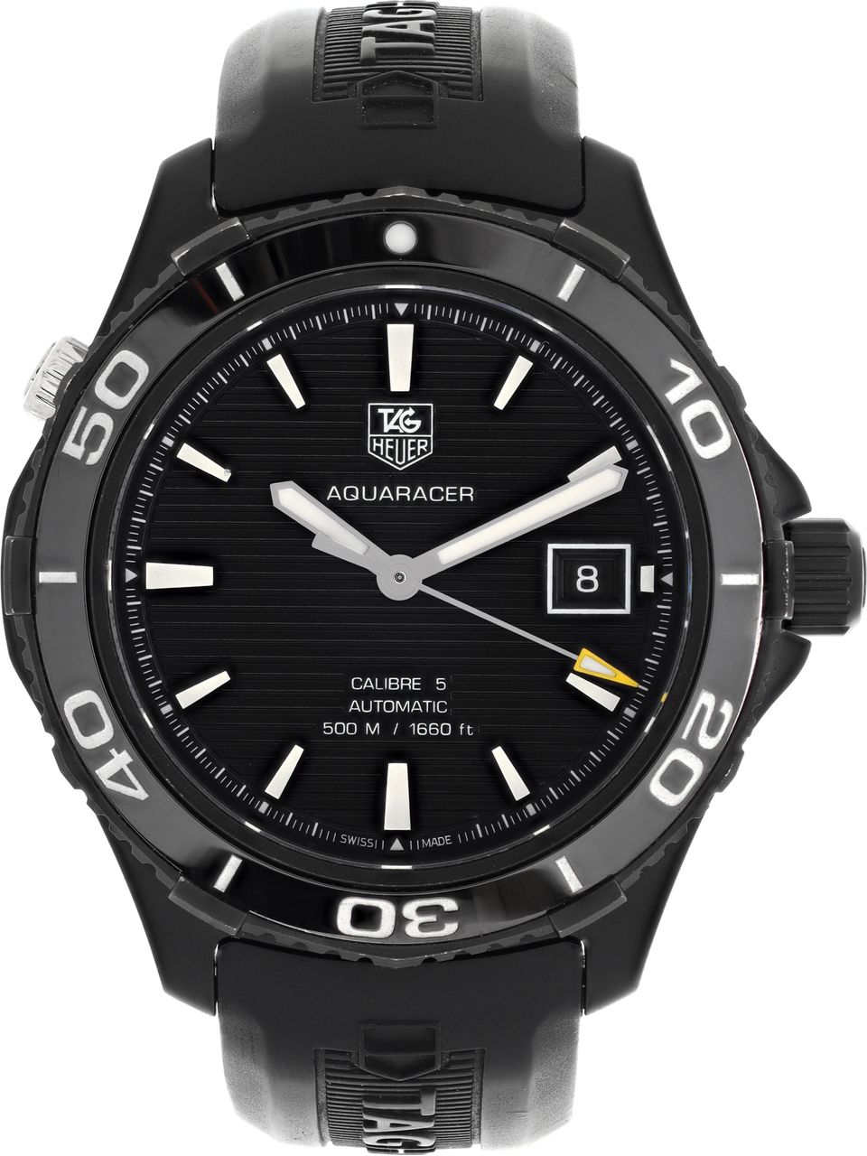 Preowned Tag Heuer Aquaracer WAK2180 Stainless W529270 | Gray & Sons
