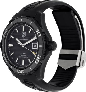 Tag Heuer Aquaracer WAK2180 Stainless Steel Black dial 42mm Automatic watch