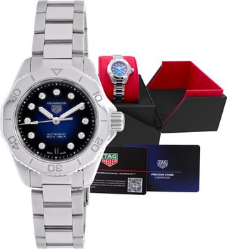 Tag Heuer Aquaracer "Blue diamond dial" 30mm WBP2411.BA0622
