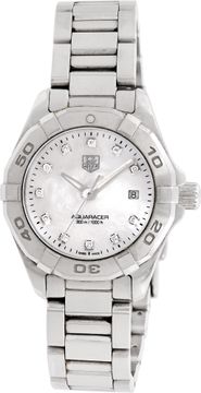 Tag Heuer Aquaracer "Mother of Pearl diamond dial" 28mm WAY1415 Ladies Watch Collection