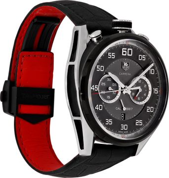 Tag Heuer Calibre in black coated stainless steel