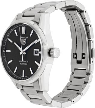 Tag Heuer Carrera WAR211A-1 Stainless Steel Black dial 39mm Automatic watch